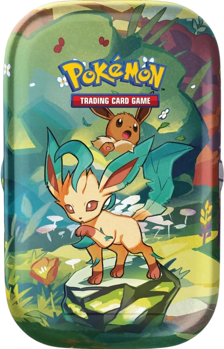 Prismatic Evolutions Mini Tin - Leafeon