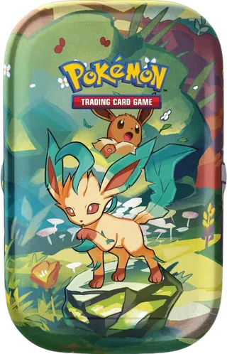 Prismatic Evolutions Mini Tin - Leafeon