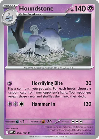 Houndstone — Uncommon variant