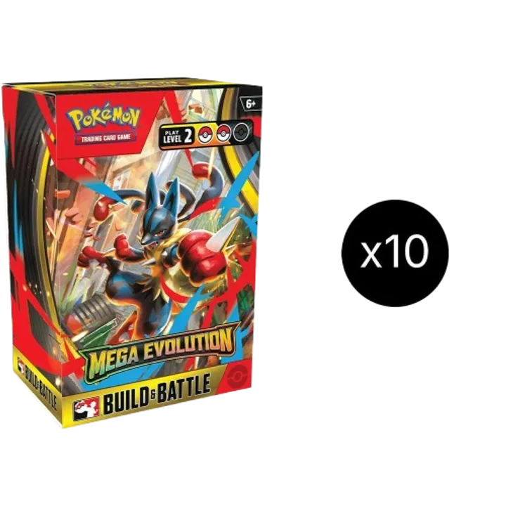 Mega Evolution Build & Battle Box Display