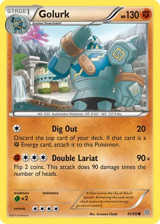 Golurk — Common variant