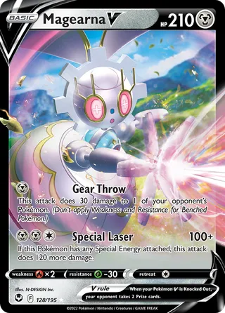 Magearna V — Rare Holo V variant