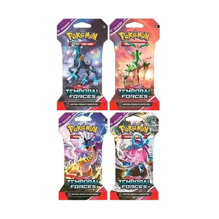 Temporal Forces Sleeved Booster Pack Art Bundle (Set of 4)