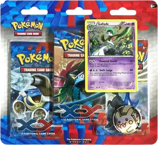 XY 3-Pack Blister - Gallade