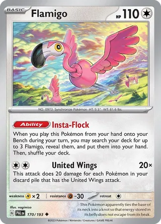 Flamigo — Uncommon variant