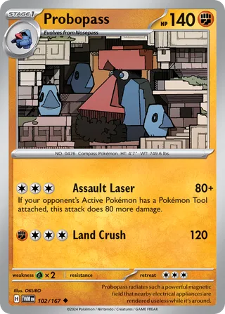Probopass — Uncommon variant