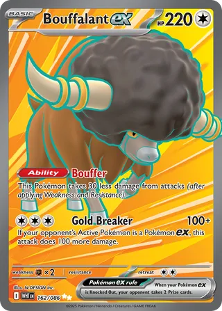 Bouffalant ex — Ultra Rare variant