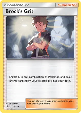 Brock's Grit — Uncommon variant