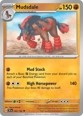 Mudsdale — Uncommon variant