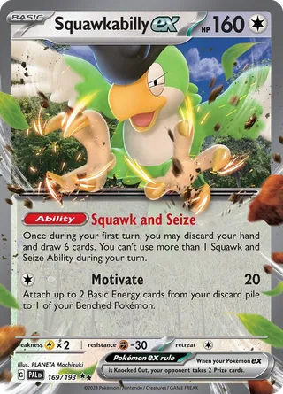 Squawkabilly ex — Double Rare variant