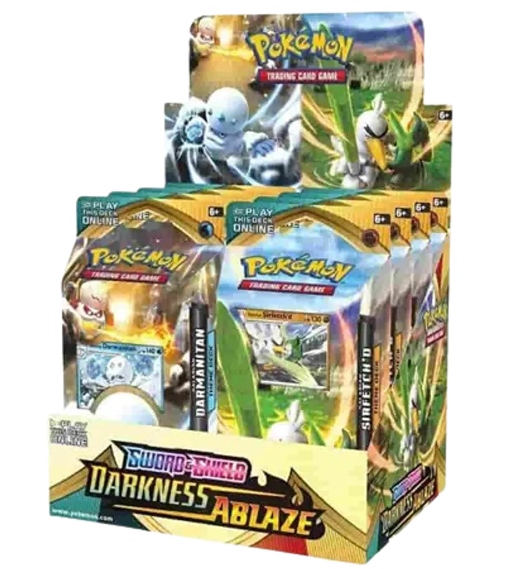 Darkness Ablaze Theme Deck Display