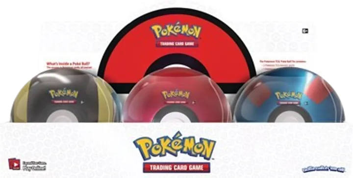 Poké Ball Tin Display (Q4 2021)