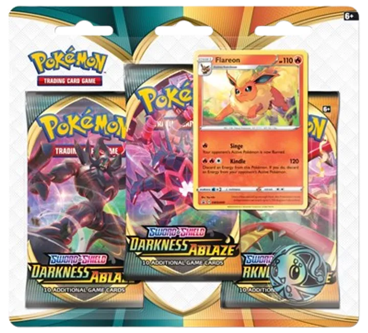 Darkness Ablaze 3 Pack Blister - Flareon