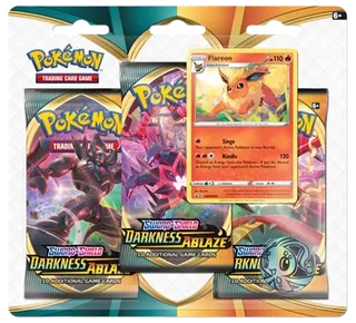 Darkness Ablaze 3 Pack Blister - Flareon