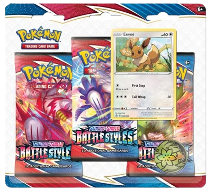 Battle Styles 3-Pack Blister - Eevee