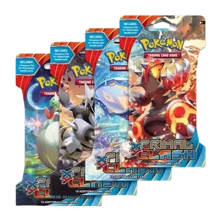 Primal Clash Sleeved Booster Pack Art Bundle (Set of 4)
