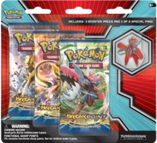 BREAKpoint Collector Pin 3-Pack Blister - Mega Scizor