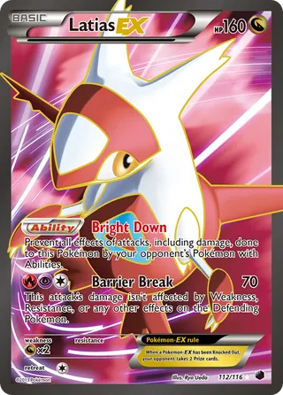 Latias-EX — Rare Ultra variant