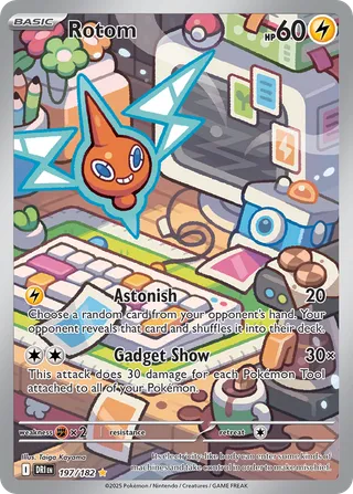 Rotom — Illustration Rare variant