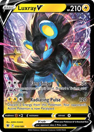 Luxray V — Rare Holo V variant