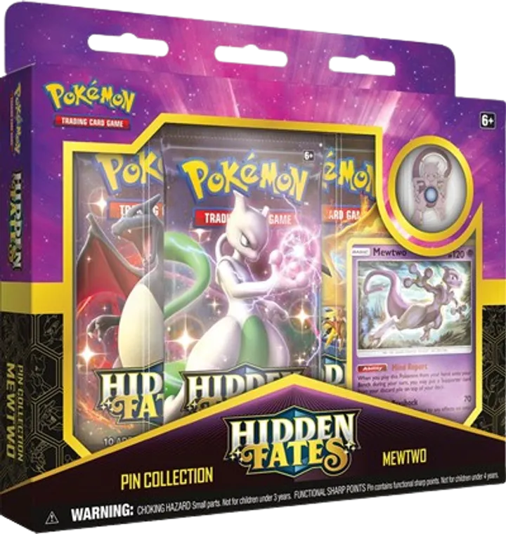 Hidden Fates Pin Collection - Mewtwo