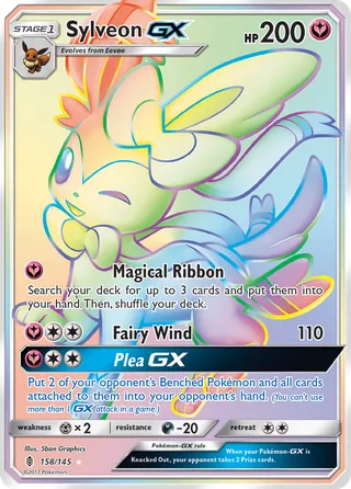 Sylveon-GX — Rare Rainbow variant
