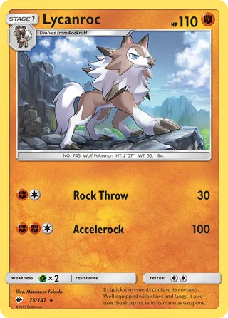 Lycanroc — Rare variant