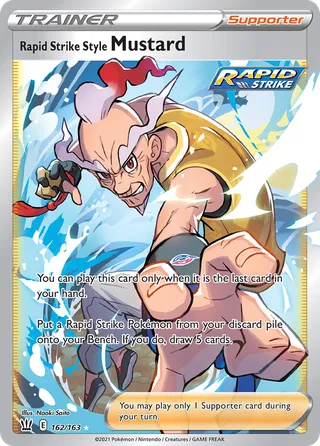 Rapid Strike Style Mustard — Rare Ultra variant