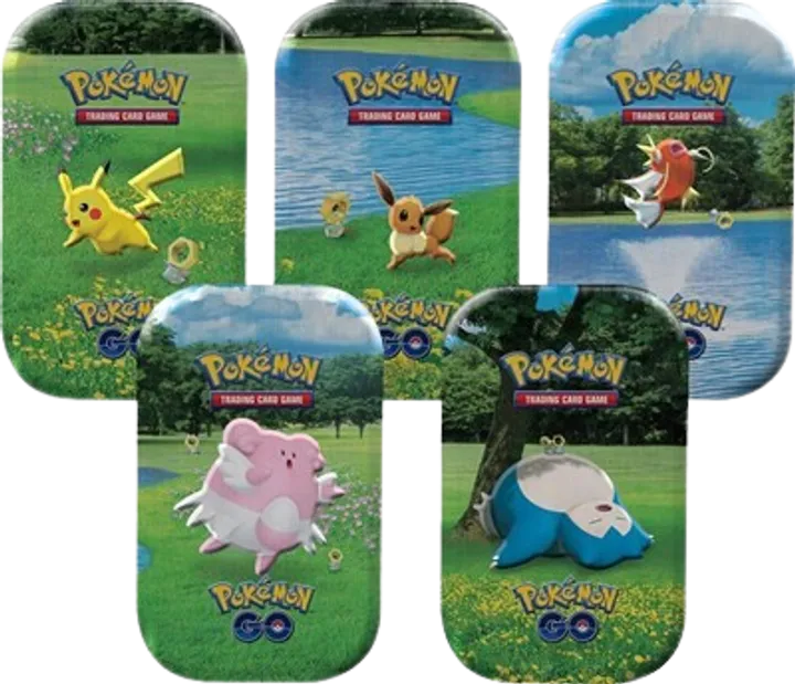 Pokemon GO Mini Tin (Set of 5)