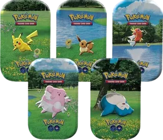 Pokemon GO Mini Tin (Set of 5)