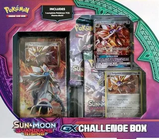 Guardians Rising Solgaleo GX Challenge Box