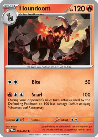 Houndoom — Common variant