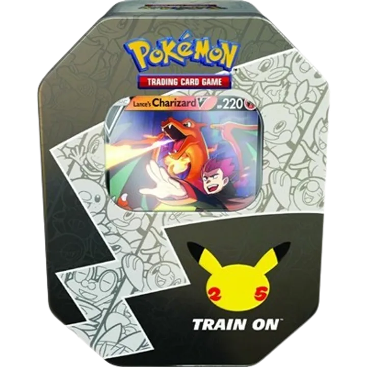 Pokemon Celebrations International Tin - Lance's Charizard V