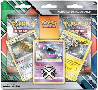 Enhanced 2-Pack Blister Pack (Alolan Dugtrio, Alolan Muk, & Alolan Golem)