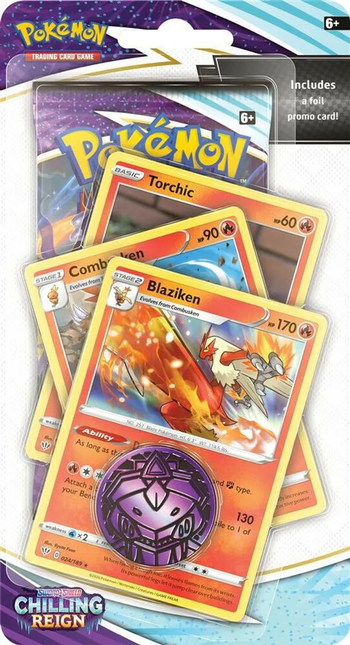 Chilling Reign Premium Checklane Blister - Blaziken