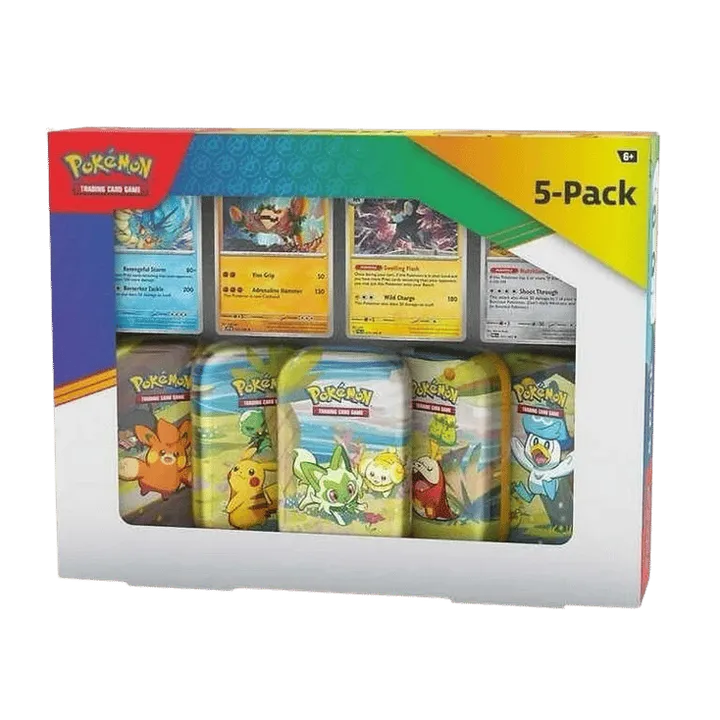 Paldea Friends Mini Tins 5-Pack