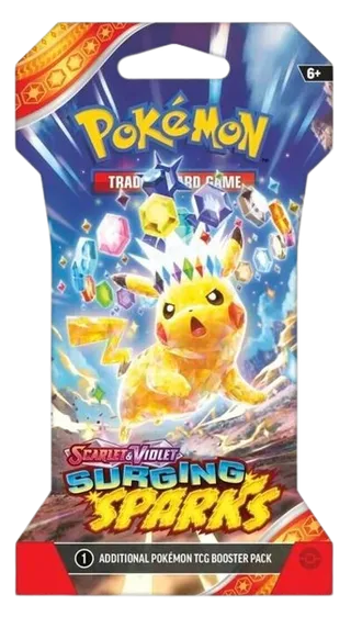 Surging Sparks Sleeved Booster Pack
