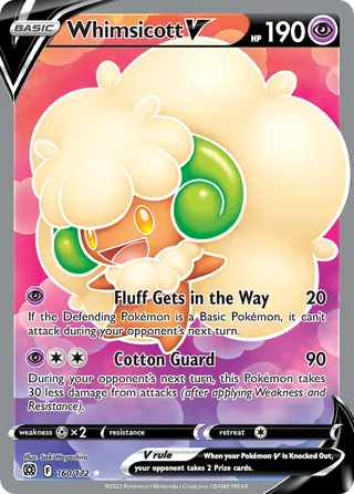 Whimsicott V — Rare Ultra variant
