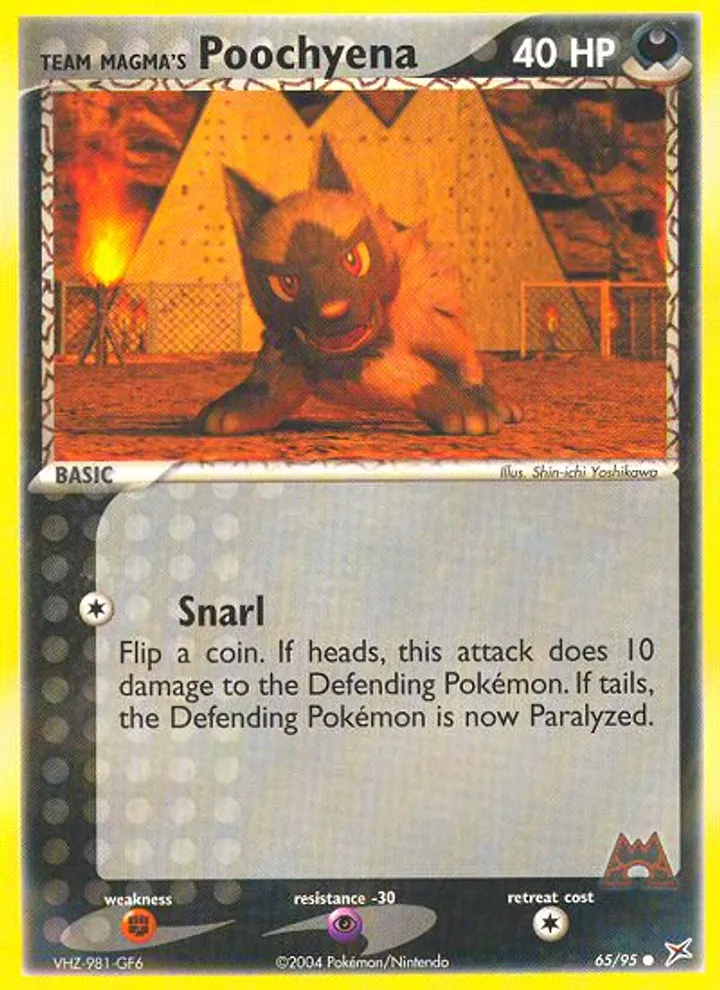 Team Magma's Poochyena
