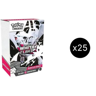 White Flare Booster Bundle Case