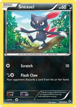 Sneasel — Uncommon variant