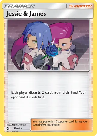 Jessie & James — Rare Holo variant
