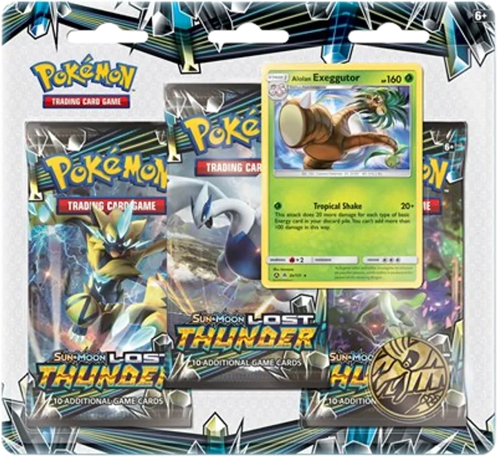 Lost Thunder 3-Pack Blister - Alolan Exeggutor