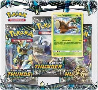 Lost Thunder 3-Pack Blister - Alolan Exeggutor