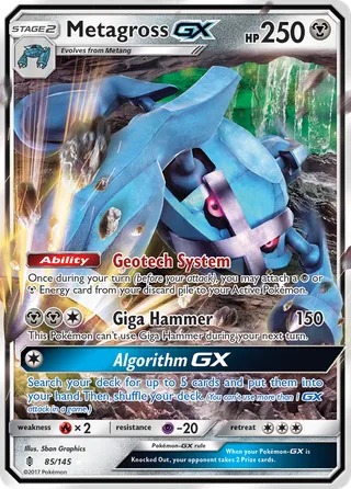 Metagross-GX — Rare Holo GX variant