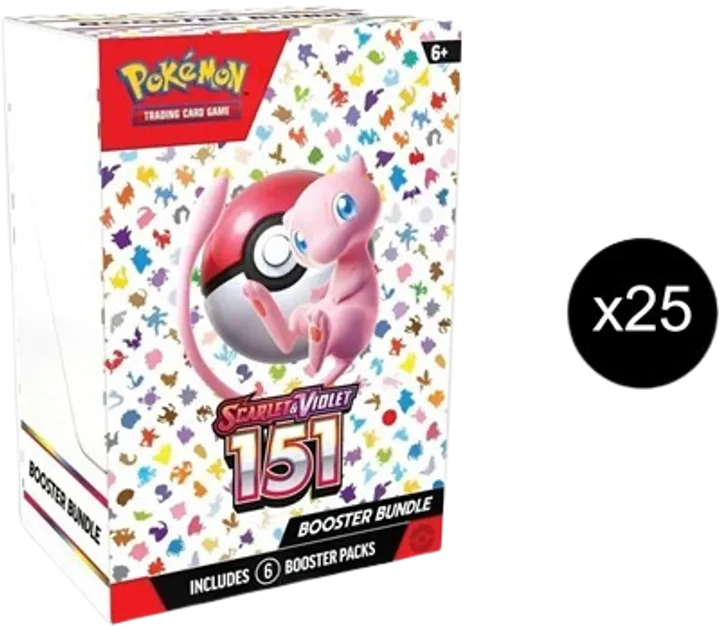 151 Booster Bundle Case