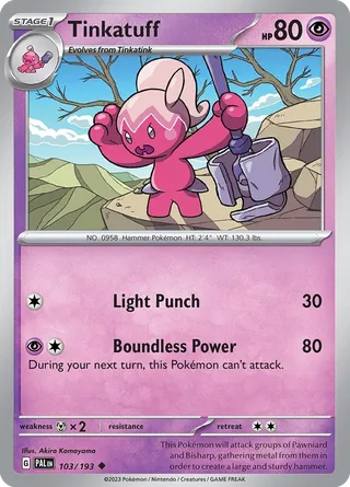Tinkatuff — Uncommon variant