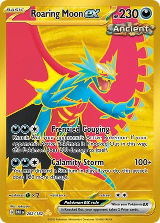 Roaring Moon ex — Hyper Rare variant