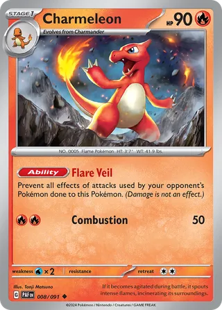 Charmeleon — Uncommon variant