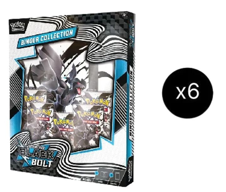 Black Bolt Binder Collection Case